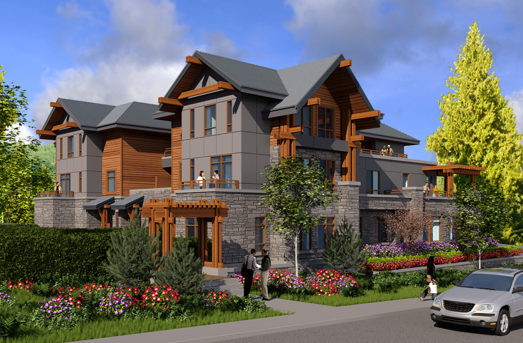 2905 Marine Drive, West Vancouver Project Isometric View Grey Car